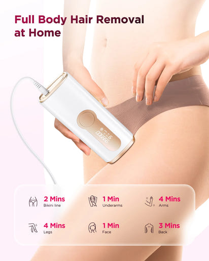 SmoothGlow™ At-Home Hair Removal Device™
